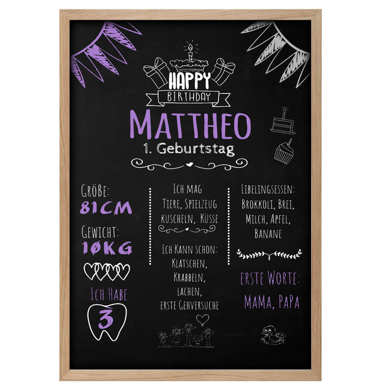 chalkboard, kreidetafel, geburt, taufe, babybparty, personalisiert, geschenkidee, geschenk, geschenk zur geburt, geschenk zur taufe