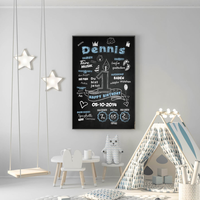 chalkboard, kreidetafel, geburt, taufe, babybparty, personalisiert, geschenkidee, geschenk, geschenk zur geburt, geschenk zur taufe